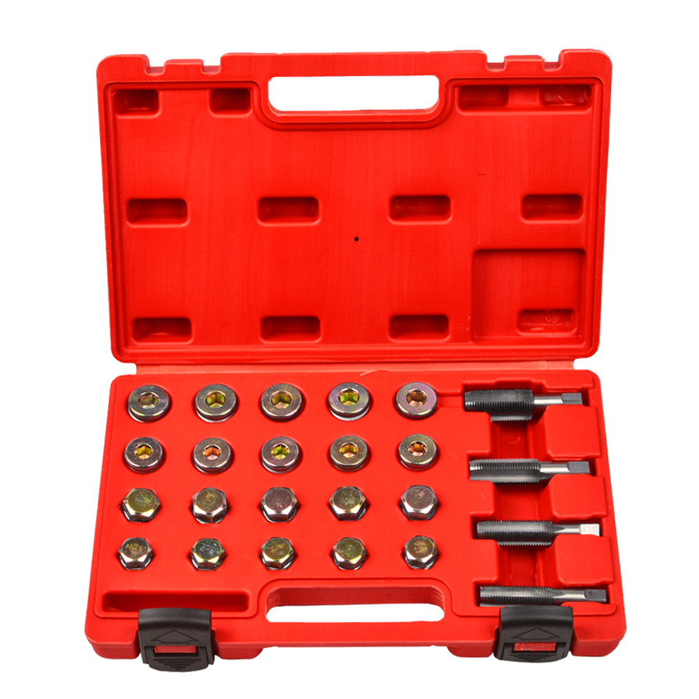 Kit reparación rosca de tapón de cárter M13/M15/M17/M20, 64 piezas aprox.