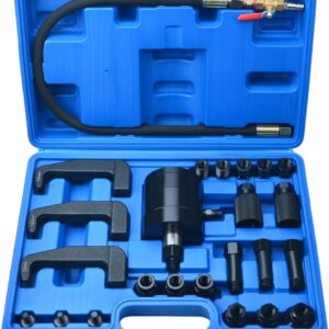 24 Piezas Extractor de inyectores de Combustible Diesel Herramientas de extensión para extraer el inyector