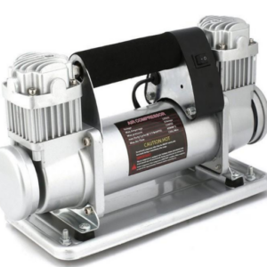 Compresor de aire portátil 12V, 10 bar, 160 L/min, doble cilindro