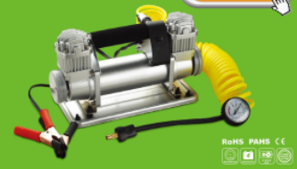Compresor de aire portátil 12V, 10 bar, 160 L/min, doble cilindro - Imagen 3