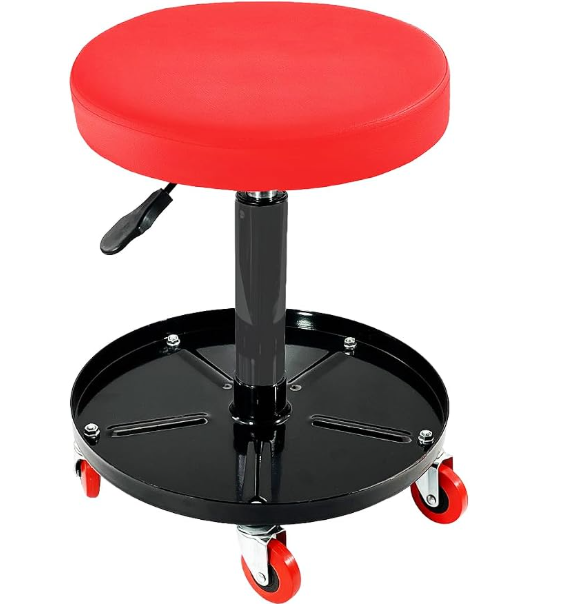 Asiento giratorio neumático